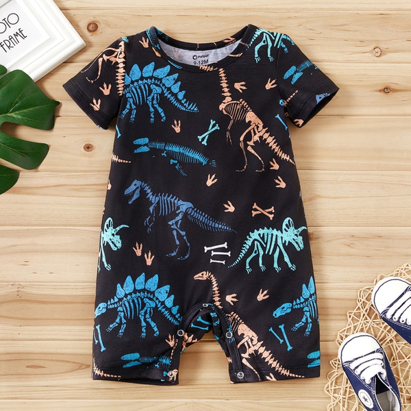 Baby Dinosaur Allover Bodysuits