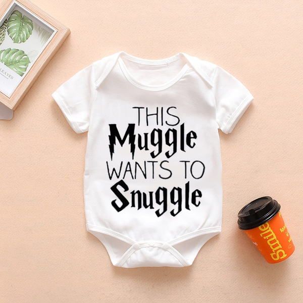 Baby Boy / Girl MUGGLE Slogan Bodysuits