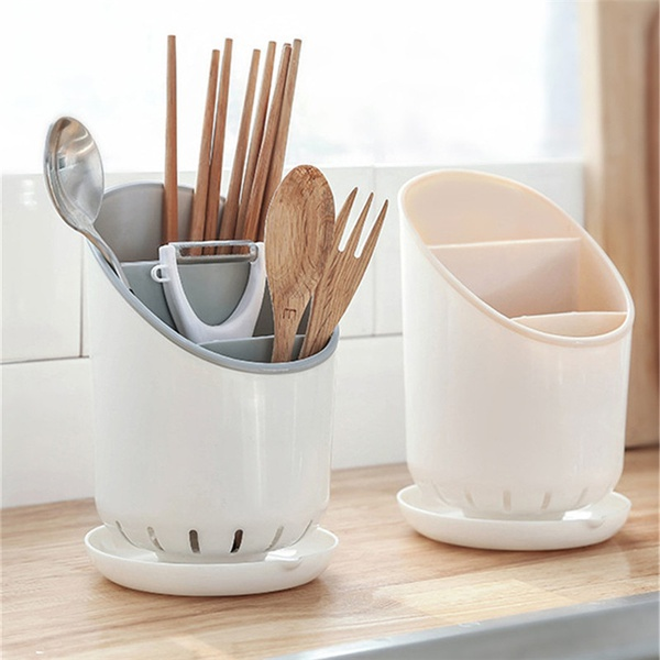 Simple Style Chopstick Storage Rack