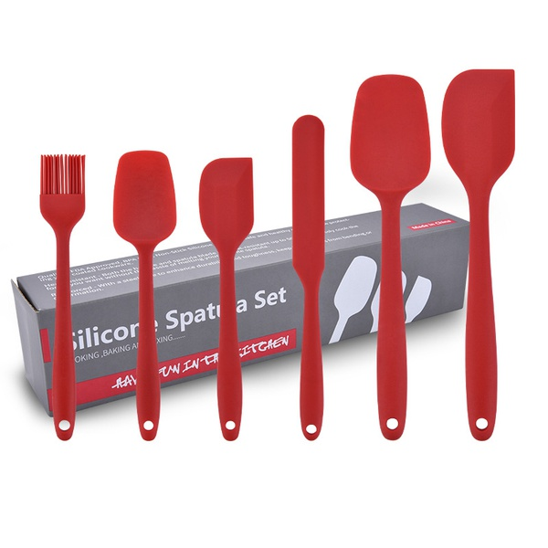 Chef Craft 6 Piece Silicone Kitchen Tools Set