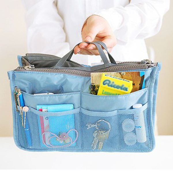 Portable Zipper Closure Storage Bag