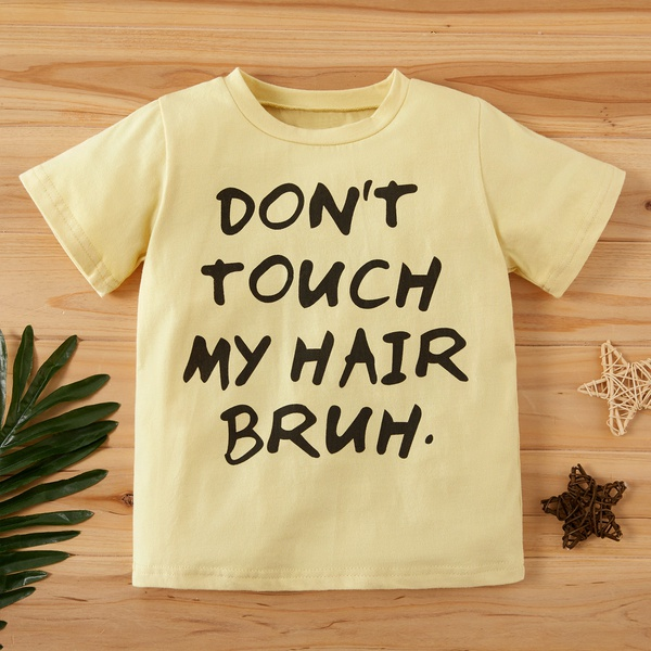 Baby / Toddler Letter Print Short-sleeve Tee