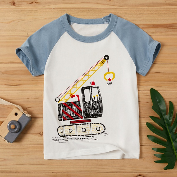 Baby / Toddler Boy Car Print Tee