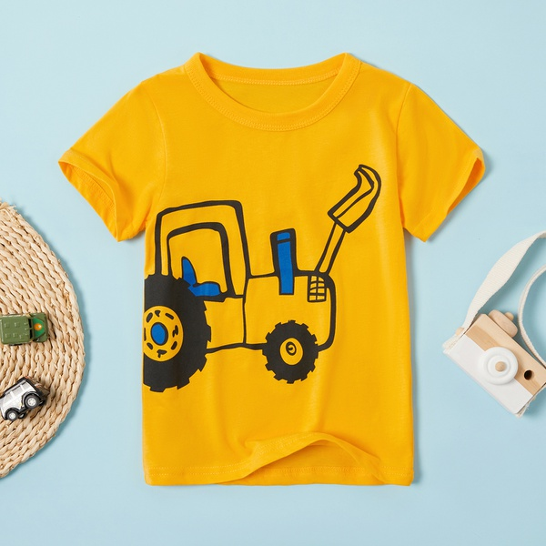 Baby / Toddler Boy Adorable Excavator Print Tee