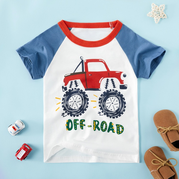 Baby / Toddler Boy Stylish Car Print Tee