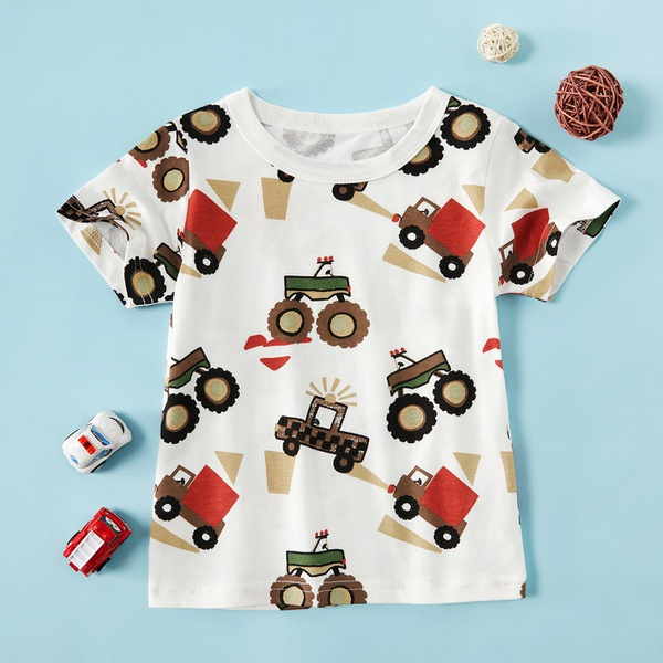 Baby / Toddler Boy Car Print Tee