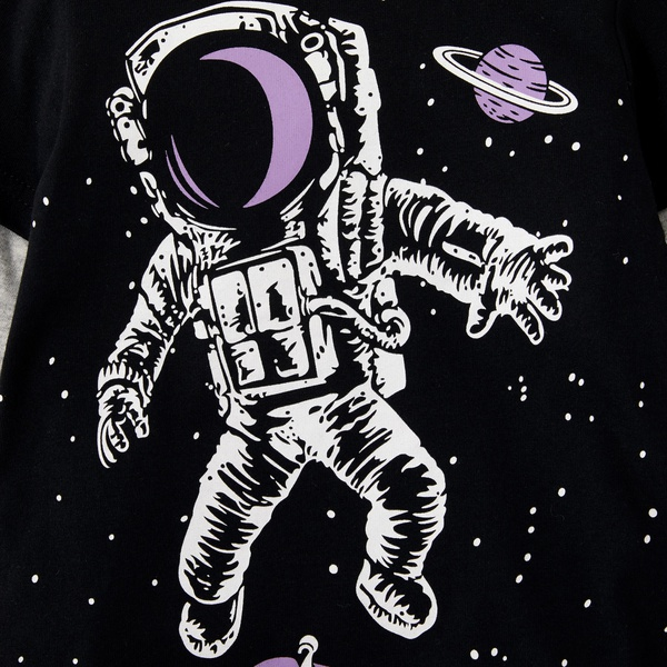 Baby / Toddler Boy Space Astronaut Print Long-sleeve Tee