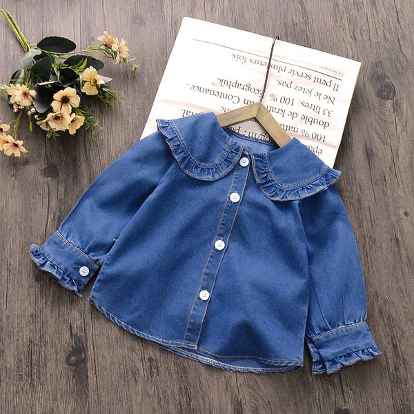 Baby Girl Denim Coat & Jacket