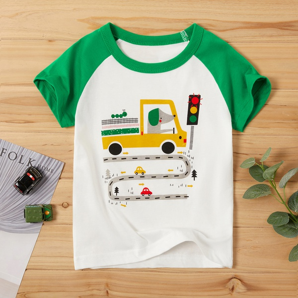 Baby / Toddler Boy Car Print Tee