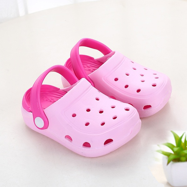 Toddler / Kids Breathable Solid Slippers