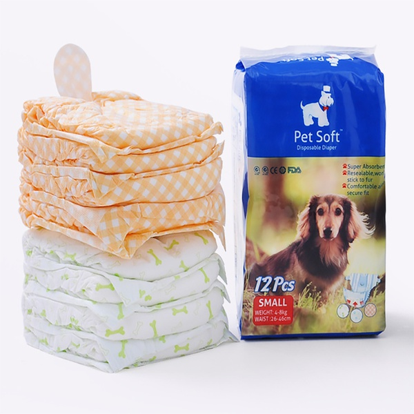 Dog diaper diapers estrus menstrual physiology pants（12 Pcs）