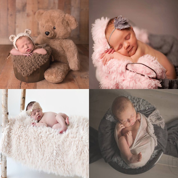 Super Soft Plush Blanket Photography Prop