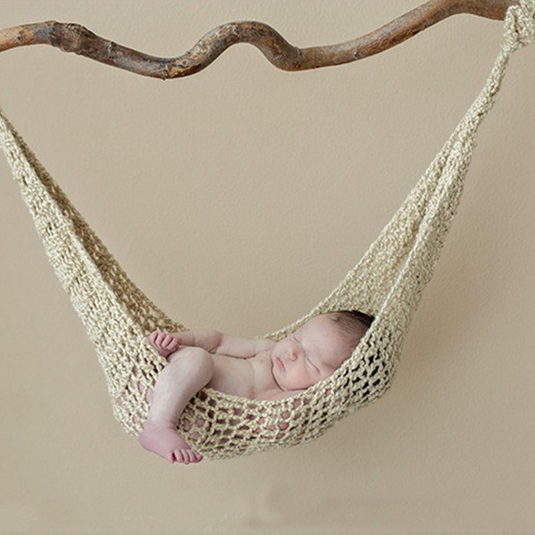 Newborn Bold Wool Hammock Photography Prop