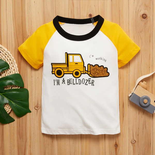 Truck Print Short-sleeve Tee