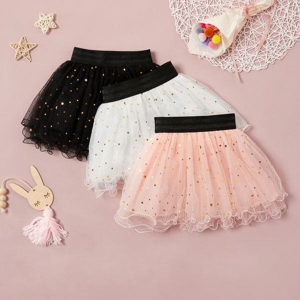 Baby Glitter Star Tutu Skirt