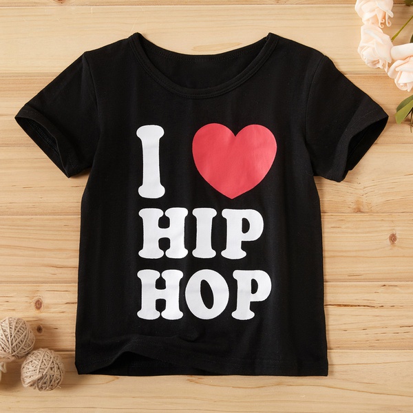 Baby / Toddler I LOVE HIP HOP Print Tee