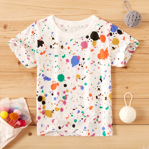 Baby / Toddler Colorful Splash-Ink Tee