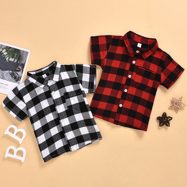 Baby / Toddler Trendy Plaid Shirt