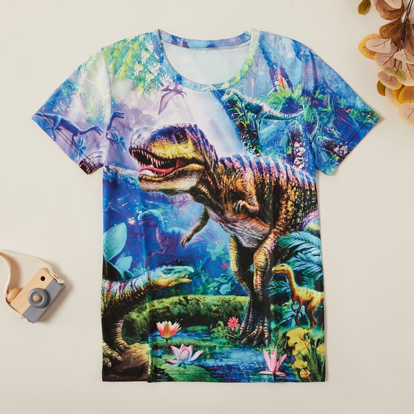 Stylish Dinosaur T-Rex Print Tee