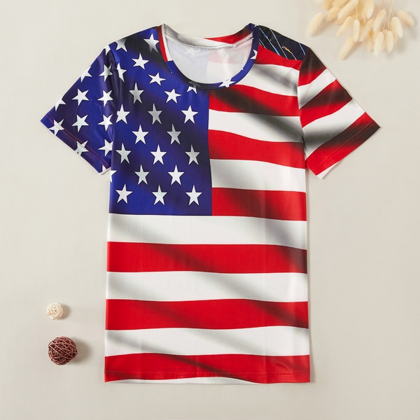 Stylish The Old Glory Print Tee