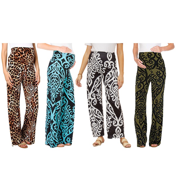 Maternity Elastic waistband Casual pants