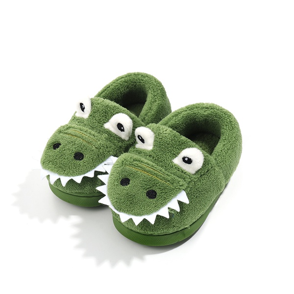 Toddler / Kid Animal Dinosaur Velvet Solid Boots