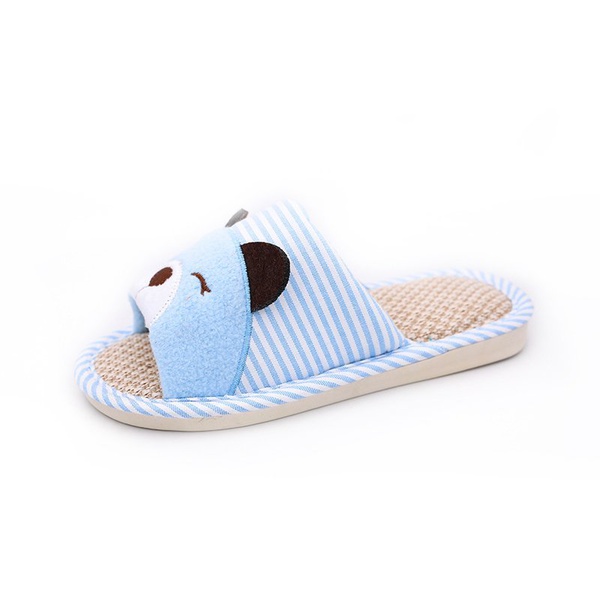 Toddler / Kids Striped Animal Household Slippers