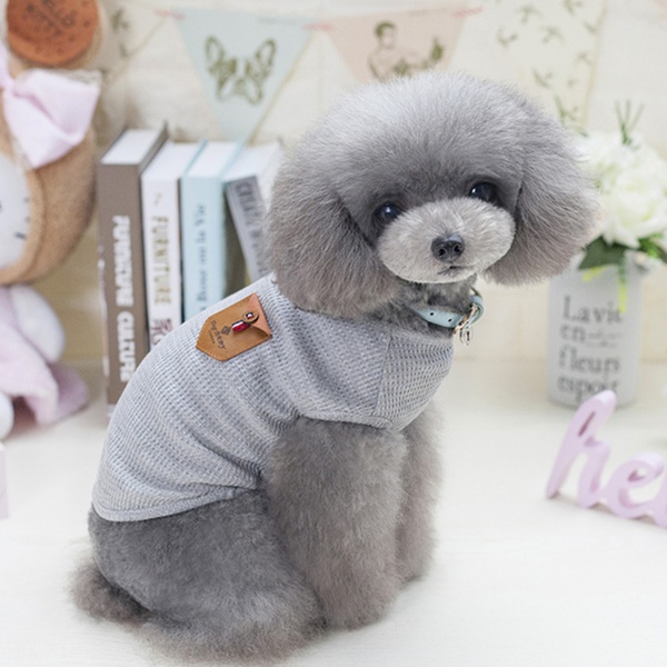 Pet summer sleeveless cotton vest cool