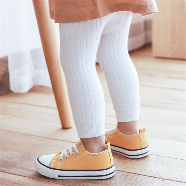 Baby / Toddler Girl Casual Solid Leggings