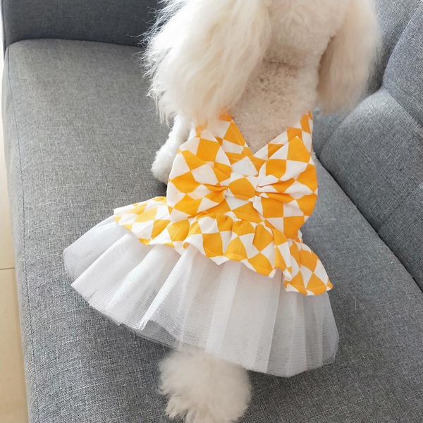 Pet Print Princess Dress