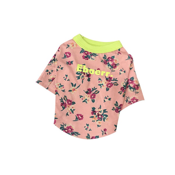 Pet Floral Cotton Clothes