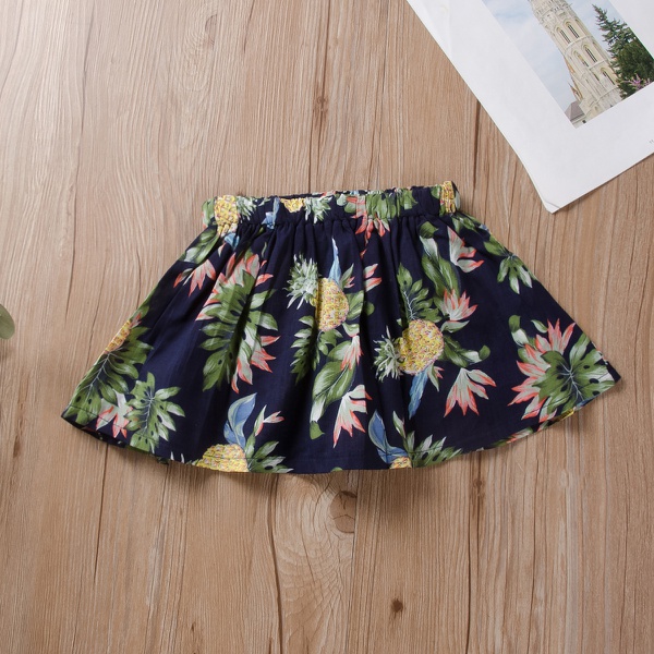 Baby / Toddler Girl Pretty Floral Print Skirt
